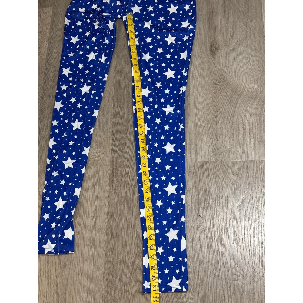 Leg Avenue Sensational Super Hero Costume Catsuit Headband 85577 Red Blue Star M - Picture 12 of 16